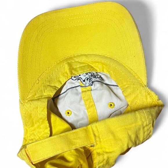 VINTAGE Yellow Al Capone Cigars Embroidered Baseball Dad Cap - Picture 5 of 6